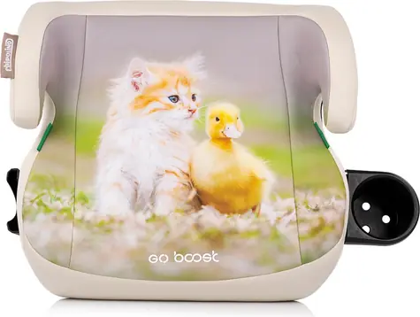 CHIPOLINO Kindersitz Go Boost i-Size 125-150 cm Katze und Ente