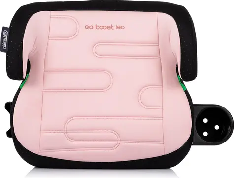 CHIPOLINO Go Boost i-Size Kindersitz (125-150 cm) mit Isofix, Puderrosa