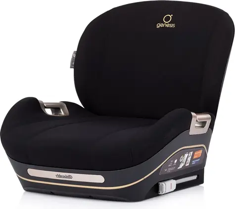CHIPOLINO Kindersitz Genesis i-Size 125-150cm Isofix Schwarz