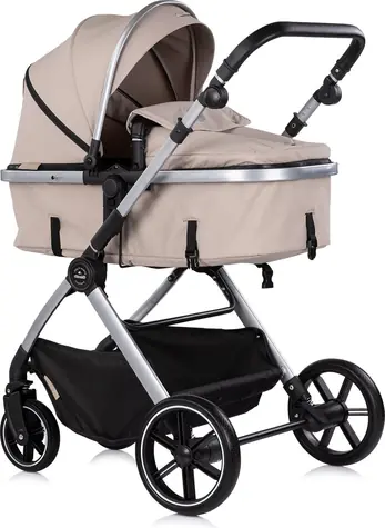 CHIPOLINO Kinderwagen kombiniert Pearl 2in1 Latte