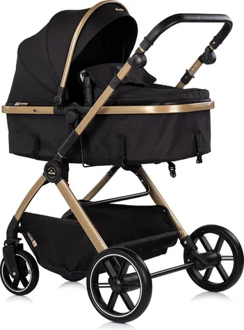 CHIPOLINO Kinderwagen kombiniert Pearl 2in1 Noir