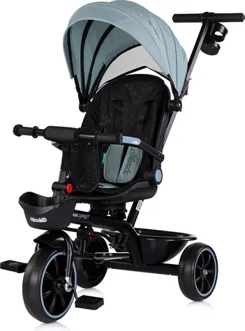 CHIPOLINO Dreirad mit Verdeck Max Sport 2in1 Matcha