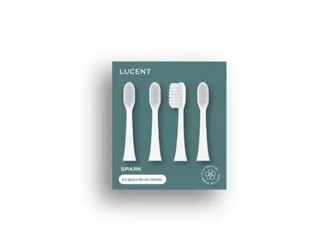 Be Lucent Spark Heads - austauschbare Bürstenköpfe (4 Stück)