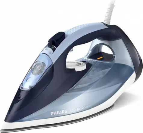 Philips 7000er Serie DST7020/20 hellblau / Dampfbügeleisen / 2800 W