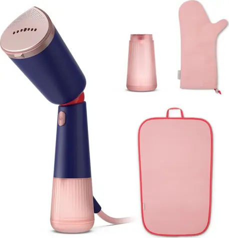 Philips STH5030/20 Serie 5000 Dunkelblau / Handdampfgarer / 1400 W / 120 ml / 2 Dampfstufen