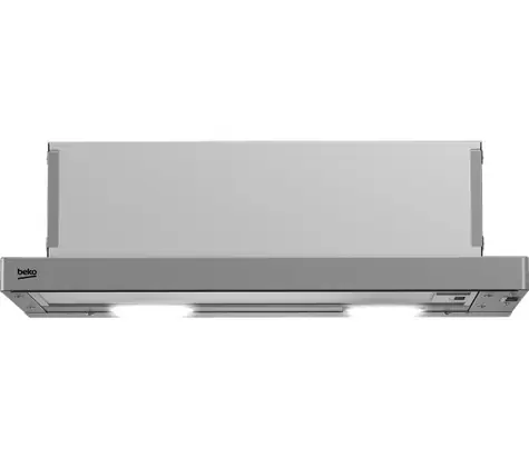 Ausgepackt - Beko HNT61210X silber / Dunstabzugshaube / 67 dBA / 280 m/h / ausgepackt