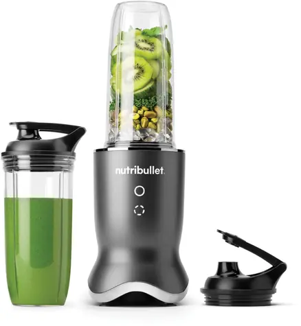 Nutribullet Ultra 1200 NB1206DGCC dunkelgrau / 0,9 + 0,7 l / 2 Behälter / 1200 W