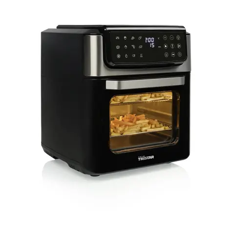 Tristar FR-9068 schwarz / Heißluftfritteuse / 1800 W / 12 l / 50 °C - 200 °C / 13 Programme