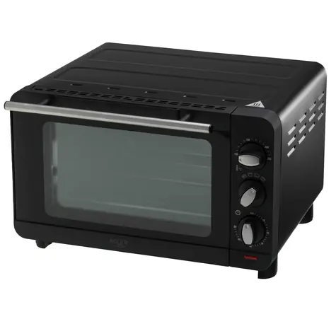 Adler AD 6029 schwarz / Elektrobackofen / 14 l / 100 °C - 230 °C / 3 Betriebsarten / 1200 W
