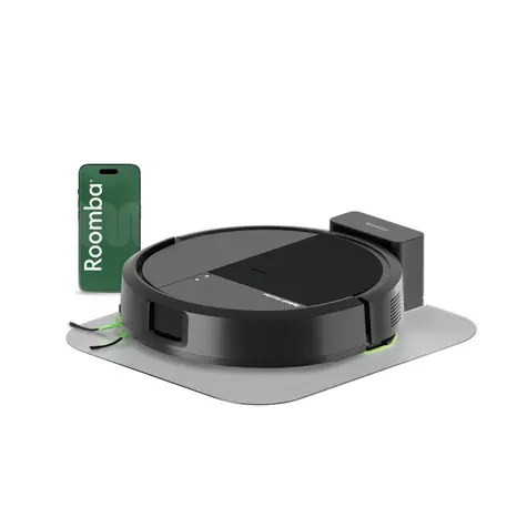 iRobot Roomba Combo 115 + Ladestation schwarz / Saugroboter / WLAN / Staubsaugen & Wischen
