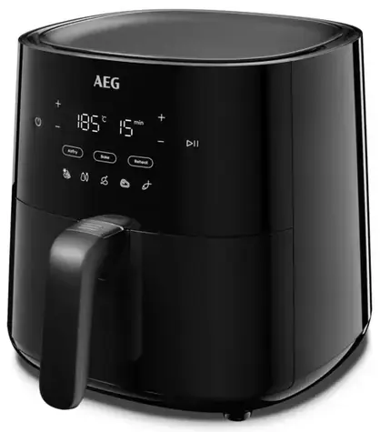Ausgepackt - AEG AAF3B 6000 schwarz / Heißluftfritteuse / 1350 W / 3,3 l / ausgepackt