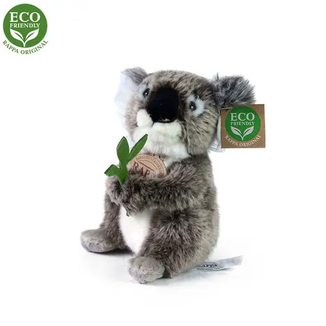 Rappa Plüsch-Koala sitzend 15 cm / UMWELTFREUNDLICH / ab 0 Monaten