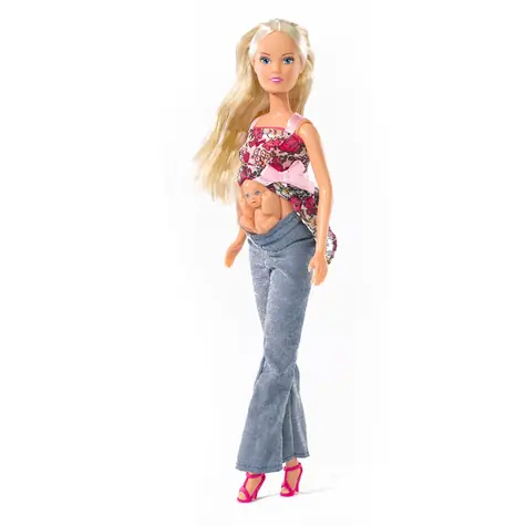 Simba Steffi mit Baby - Puppe 29 cm / ab 3 Jahren