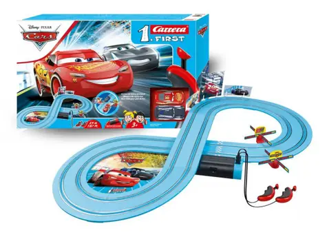 Carrera 63038 FIRST CARS Power Duell / Autostrecke / Rundkurslänge 2,4 m / ab 3 Jahren