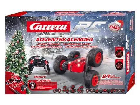 Carrera 240009 Adventskalender - Turnator / RC-Car / 2,4 GHz / 1:24 / Alter: 12+ / Fernbedienung