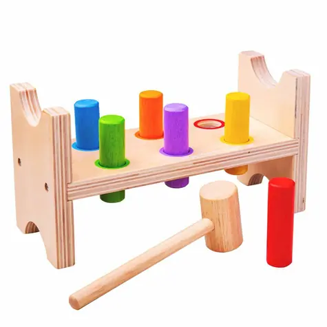 Bigjigs Baby Holzhammer / ab 12 Monaten