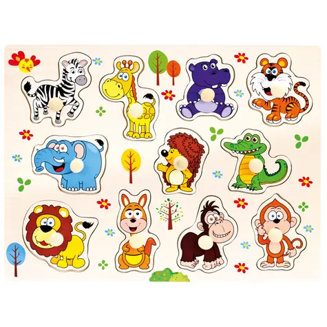 Bino Puzzle Safari 11 Teile / ab 18 Monaten