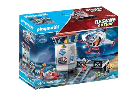 Playmobil® Action 70664 Mega Set - Küstenwache / Anzahl Teile: 96 / ab 4 Jahren