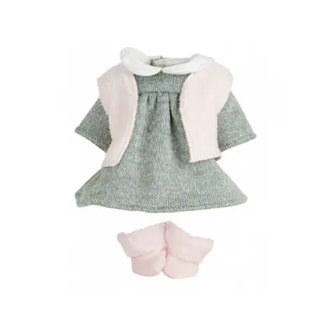 Petitcollin Lea Kleid für eine 28 cm große Puppe / ab 3 Jahren
