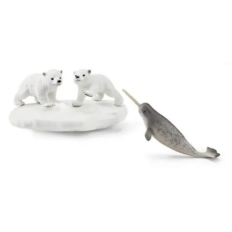 Schleich Wild Life 42531 Eisbären und Rutsche / ab 3 Jahren