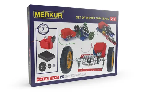 Merkur 2.2 Antriebe und Getriebe / 106 Teile / ab 6 Jahren
