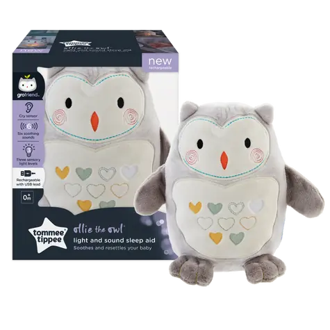 Tommee Tippee Nachtlicht mit Musik Grofriend Ollie die Owl / ab 0 Monaten