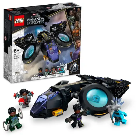 LEGO® MARVEL 76211 Shuris Sunbird-Jet / Anzahl der Teile: 355 / ab 8 Jahren