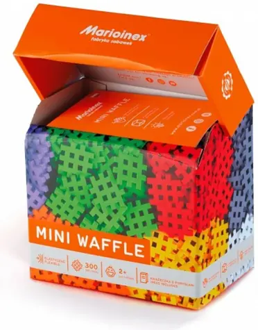 Marioinex-Miniwaffel - Konstrukteur / Bausatz / 500 Teile / für Kinder ab 3 Jahren