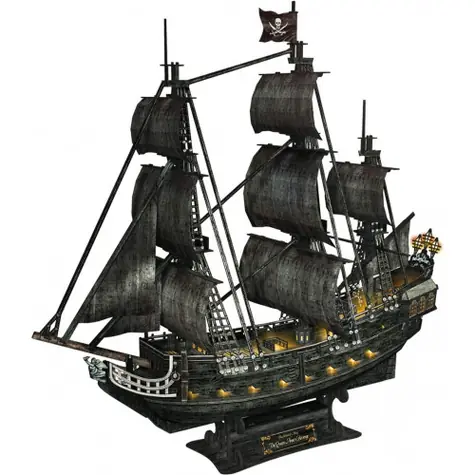 CubicFun Puzzle 3D Queen Anne's Revenge / 293 Teile / ab 10 Jahren