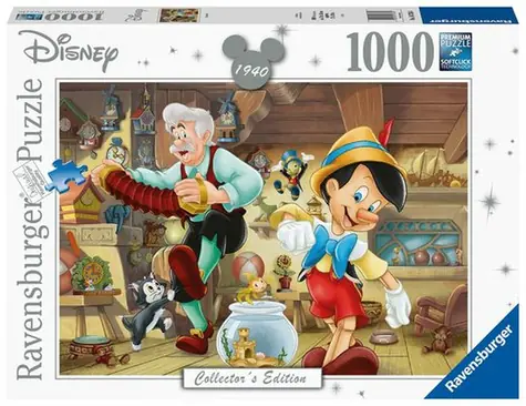 Ravensburger Disney: Pinocchio / 1000 Teile / ab 12 Jahren