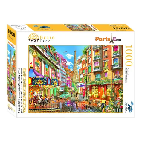 Brain Tree Puzzlebild aus Paris / 1000 Teile / ab 14 Jahren