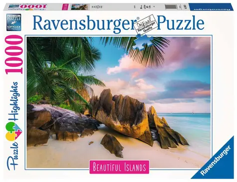 Ravensburger Schöne Inseln: Seychellen / 1000 Teile / ab 14 Jahren