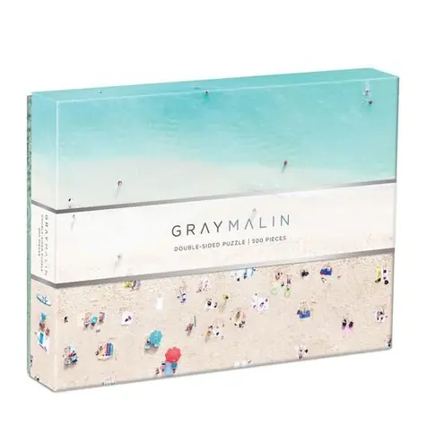 Galison Doppelseitiges Puzzle Hawai Grey Malin / 500 Teile / ab 8 Jahren