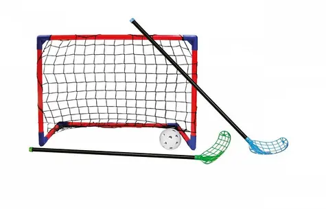 CROSS Floorball-Set / 2x Schläger / 1x Tor