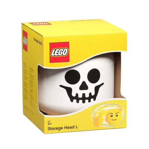 LEGO® Aufbewahrungsset 40321728 Aufbewahrungskopf-Skelett / Aufbewahrungsbox / 270 x 240 mm