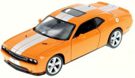 Welly Dodge Challenger SRT (2012) orange / 1:24 / ab 8 Jahren