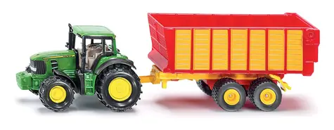 Siku Blister - Claas mit Anhänger für Silage / ab 3 Jahren