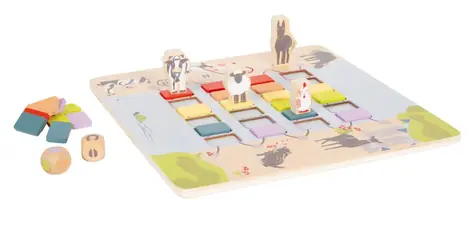Small Foot Puzzlespiel 4 Freunde / ab 3 Jahren