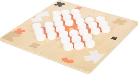 Small Foot Game Mill und Solitaire Gold Edition / ab 3 Jahren