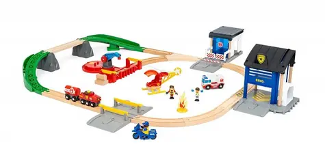 Brio Rettungsteam-Zugset / ab 3 Jahren