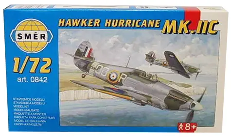 Směr Hurricane MK.IIC / Plastikmodell / 1:72 / 40 Teile / ab 8 Jahren