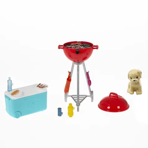 Mattel GRG75 Barbie Mini-Spielset mit Haustier / ab 3 Jahren