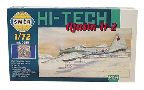 Směr Iljuschin IL-2 / Plastikmodell / 1:72 / 126 Teile / ab 10 Jahren