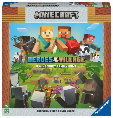 Ravensburger Minecraft: Heroes of the Village / Spieldauer 20 Minuten / Spielerzahl 2-4 / ab 7 Jahren