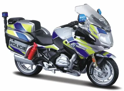 Maisto Polizeimotorrad - BMW R 1200 RT (CZ) / Maßstab 1:18 / ab 3 Jahren