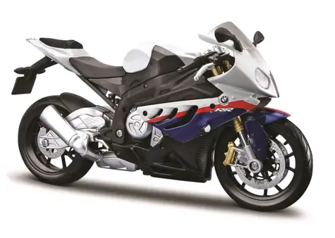 Maisto BMW S1000RR 2010 silber / Maßstab 1:12 / ab 3 Jahren
