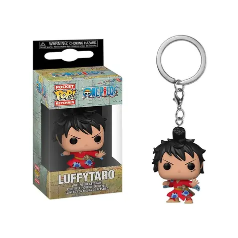 Funko POP Schlüsselanhänger: One Piece Staffel 6 - Ruffy im Kimono / ab 3 Jahren