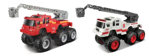 Maisto Builder Zone Steinbruchmonster - Auto mit Leiter / ab 3 Jahren
