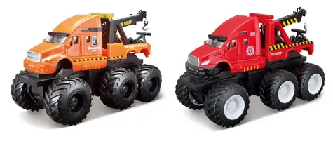 Maisto Builder Zone Steinbruchmonster - Abschleppwagen / ab 3 Jahren