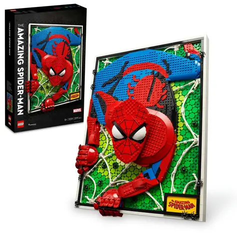 LEGO® ART 31209 The Amazing Spider-Man / Anzahl Teile: 2099 / ab 18 Jahren / Abverkauf